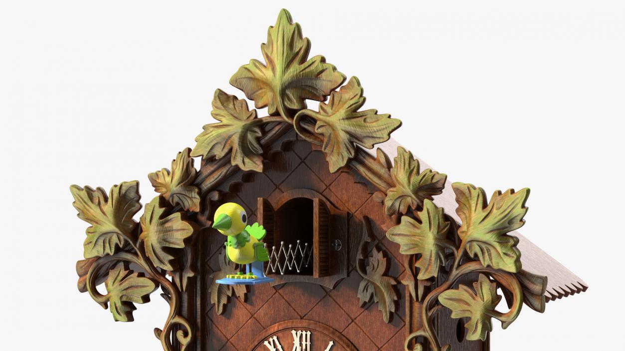 Cuckoo Clocks Collection 3D model