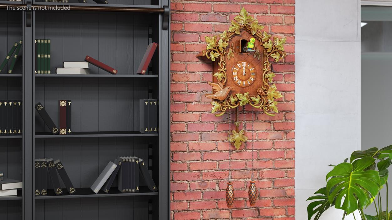 Cuckoo Clocks Collection 3D model