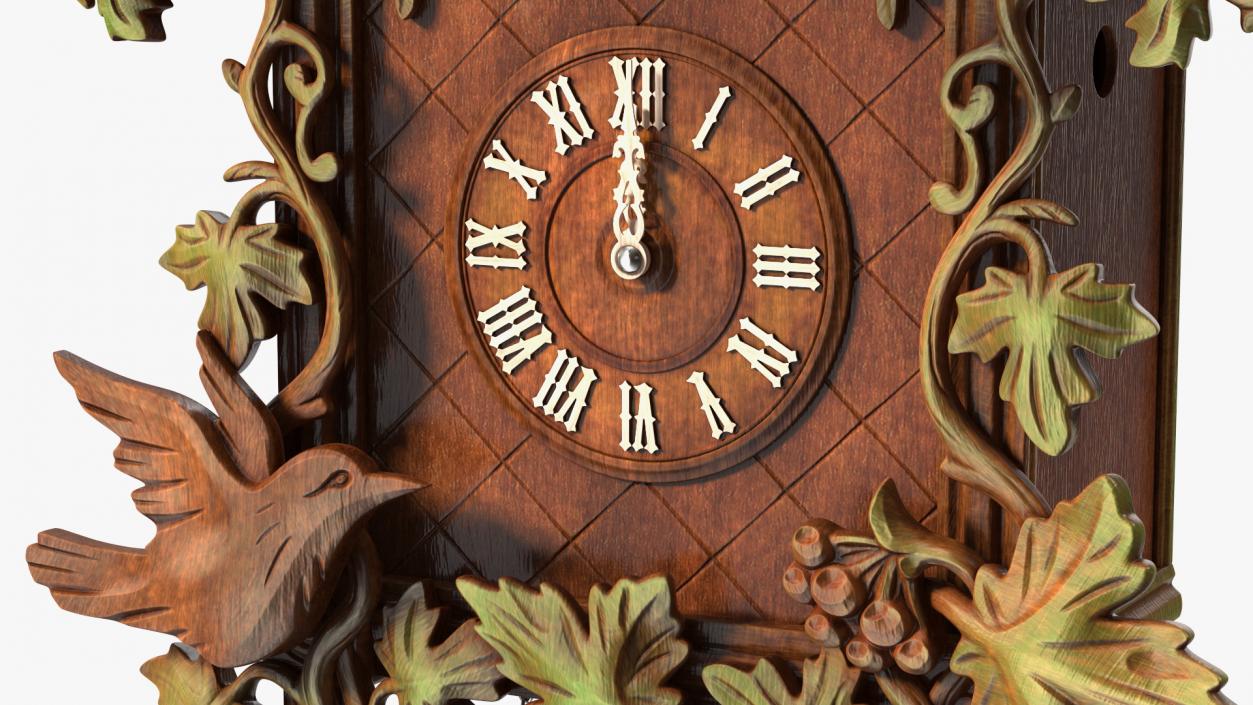 Cuckoo Clocks Collection 3D model