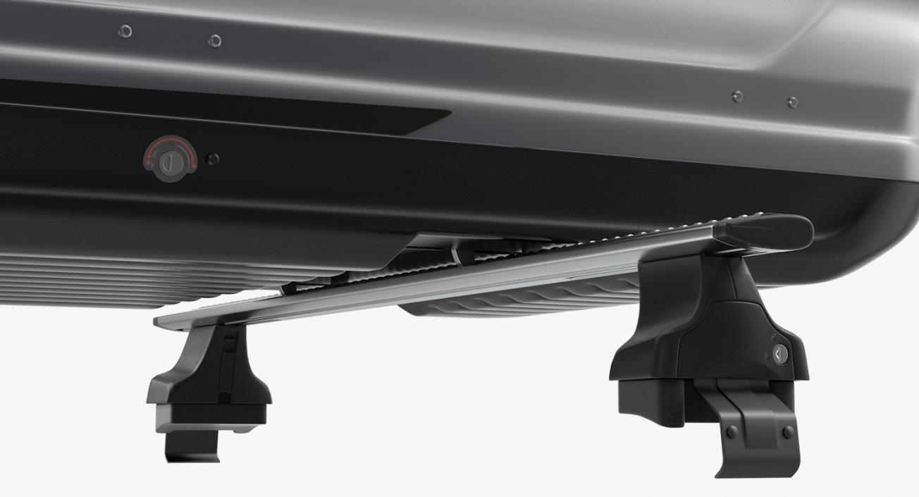 3D model Car Roofbox with Trunk Generic