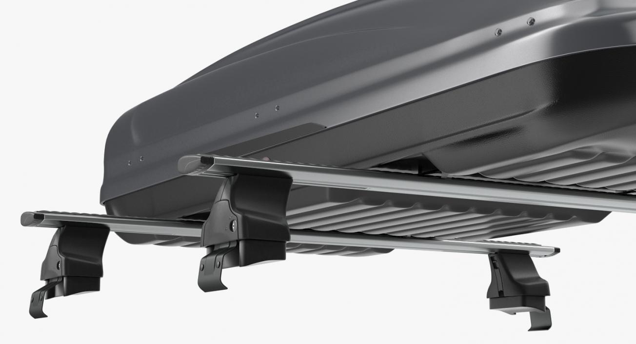 3D model Car Roofbox with Trunk Generic