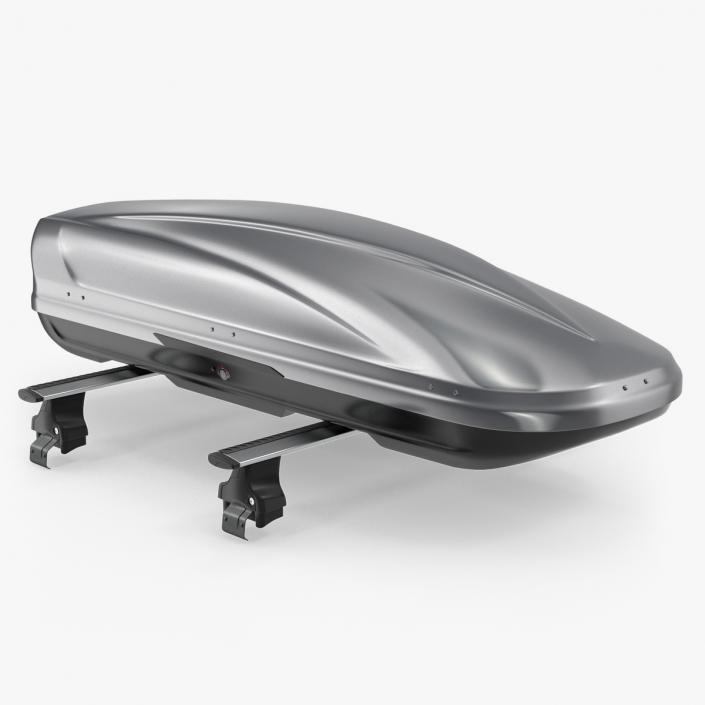 3D model Car Roofbox with Trunk Generic