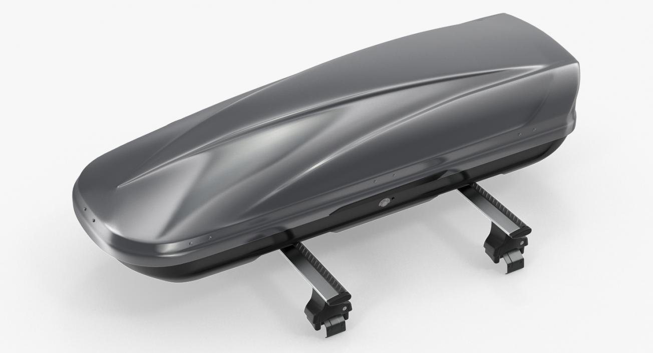 3D model Car Roofbox with Trunk Generic