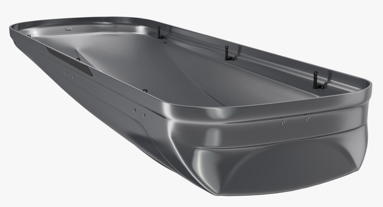 3D model Car Roofbox with Trunk Generic