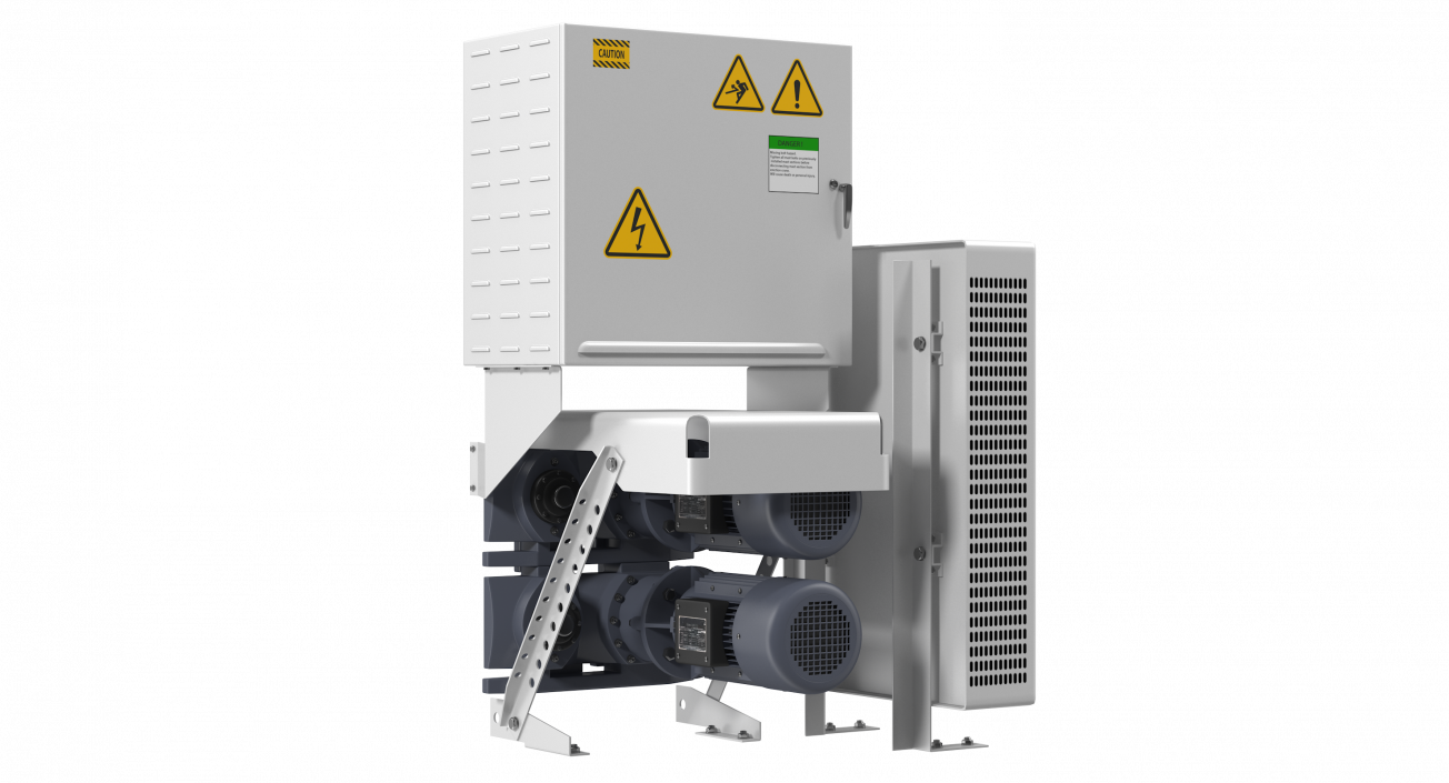 3D Elevator Motor Engine