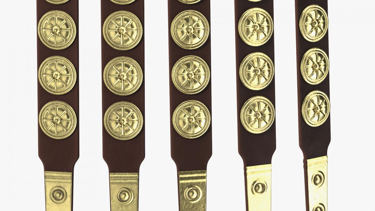 3D Roman Belt with Pugio Dagger model