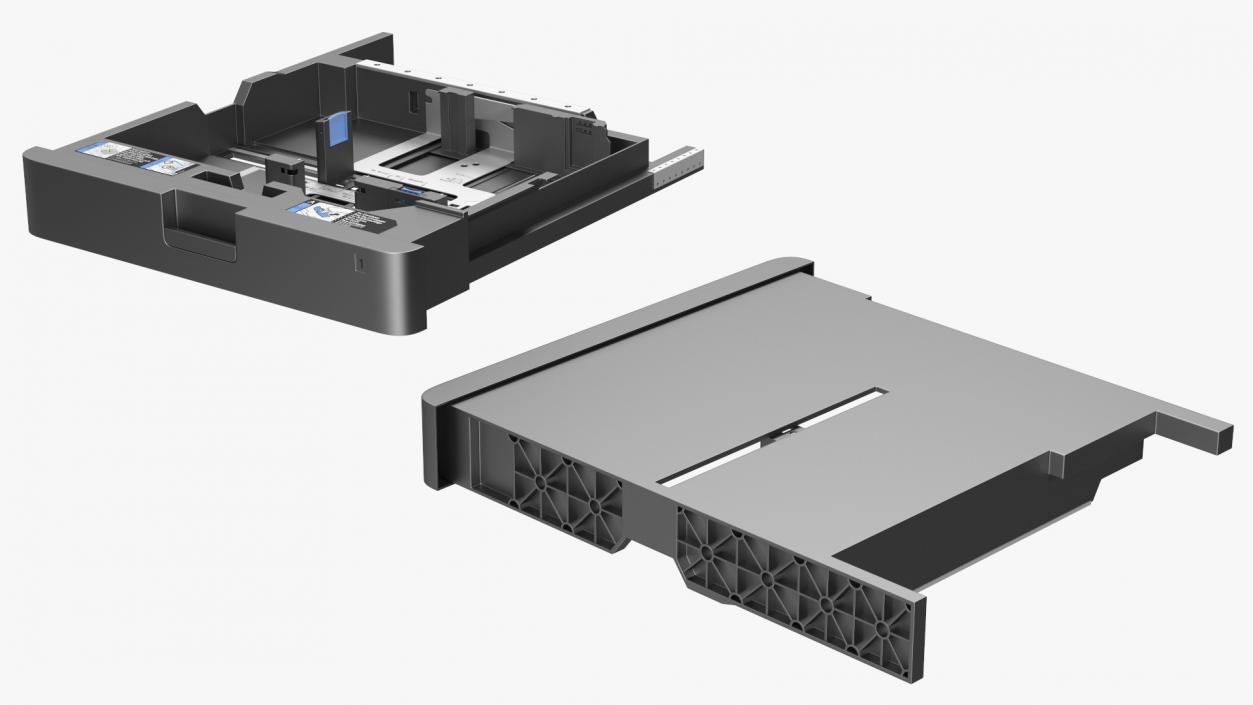 3D Laser MFP Black with Paper Deck Unit Tray 2 model