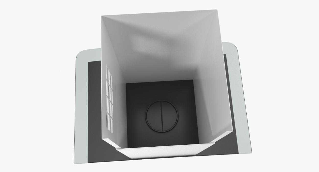 Chimney Cooker Hood Generic 3D