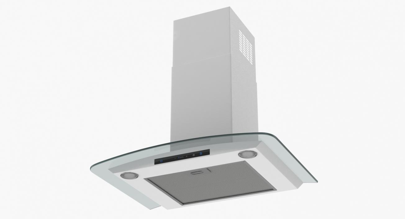 Chimney Cooker Hood Generic 3D