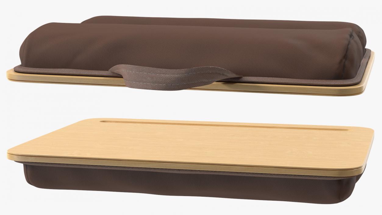 Lap Desk with Bamboo Platform 3D model