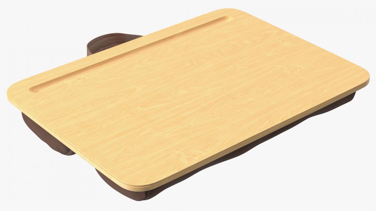 Lap Desk with Bamboo Platform 3D model