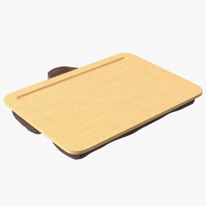 Lap Desk with Bamboo Platform 3D model