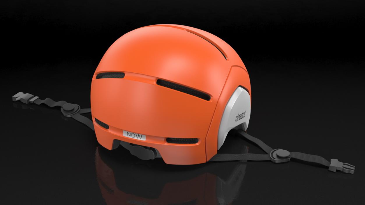 3D Segway Kids Helmets Orange rest