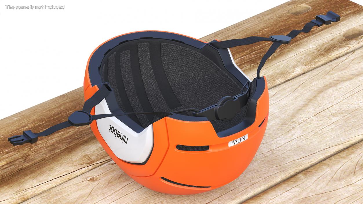 3D Segway Kids Helmets Orange rest