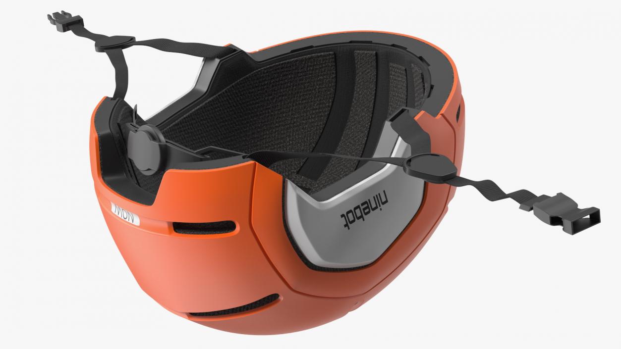 3D Segway Kids Helmets Orange rest