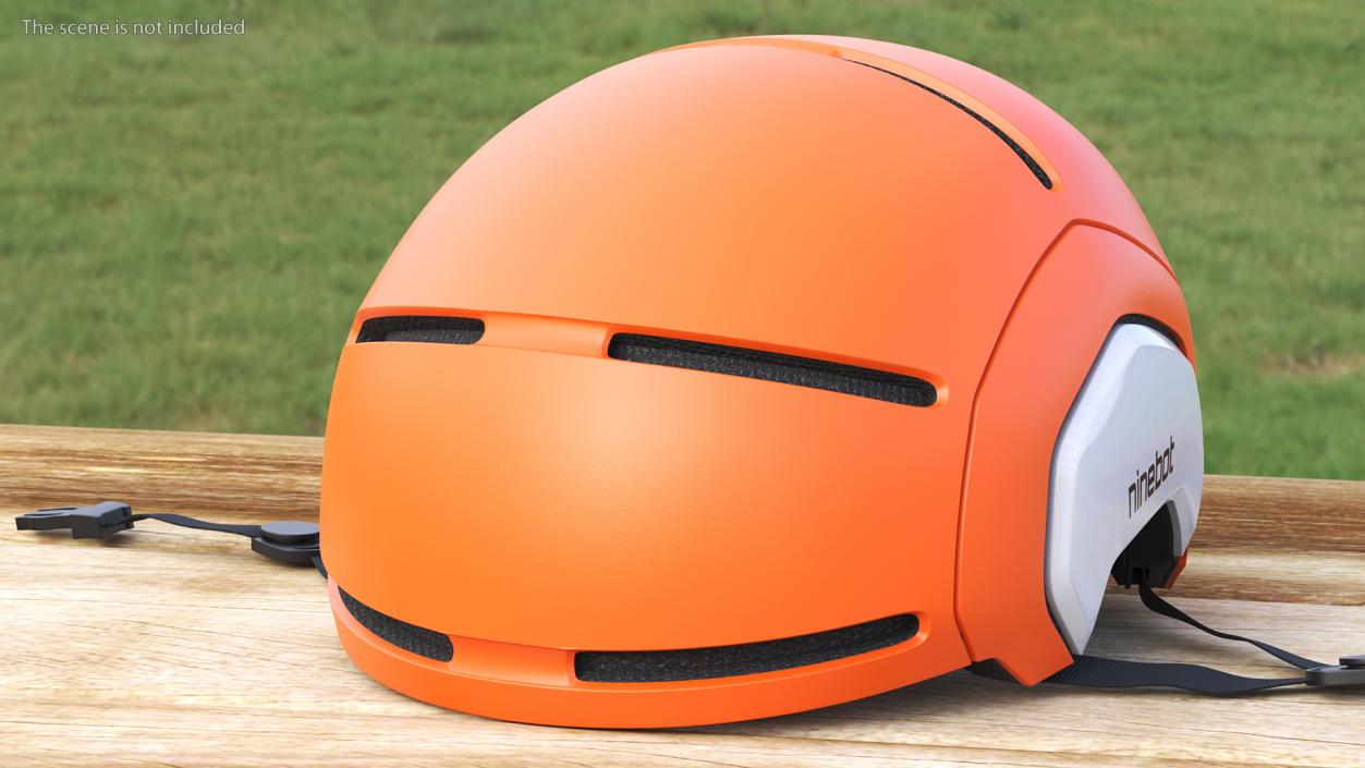 3D Segway Kids Helmets Orange rest