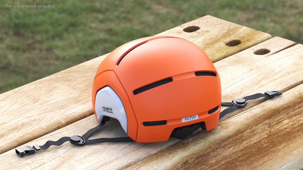 3D Segway Kids Helmets Orange rest