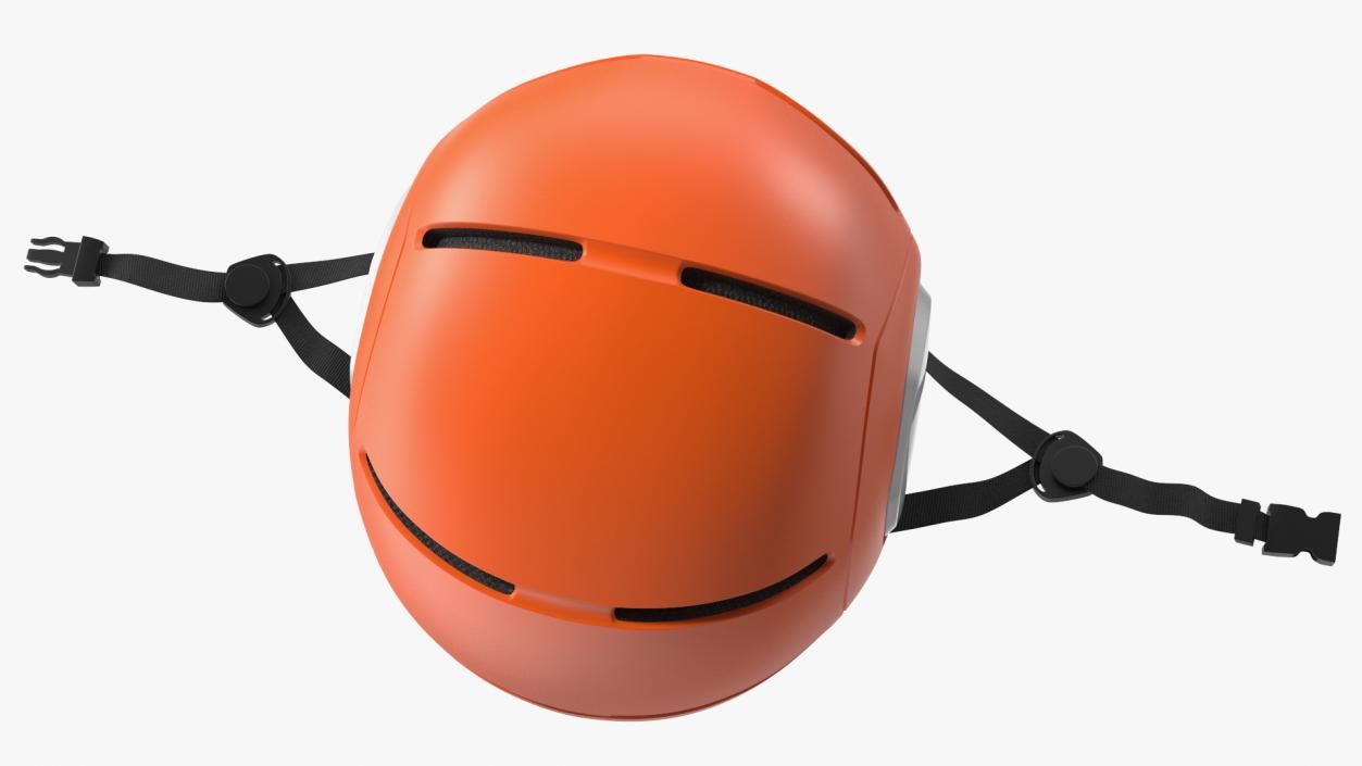 3D Segway Kids Helmets Orange rest