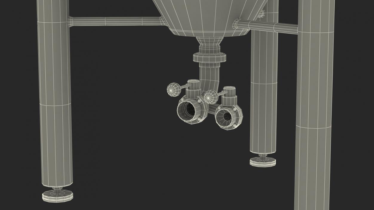 3D model Brewery Fermentation Tank