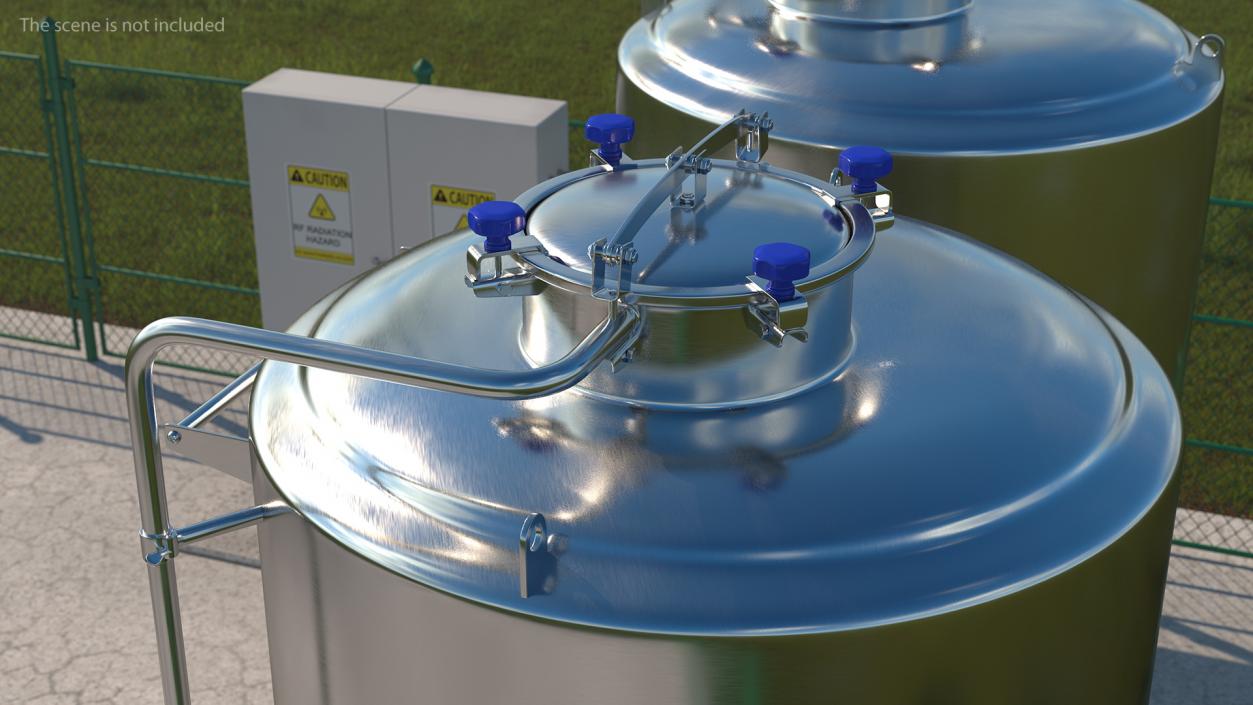 3D model Brewery Fermentation Tank