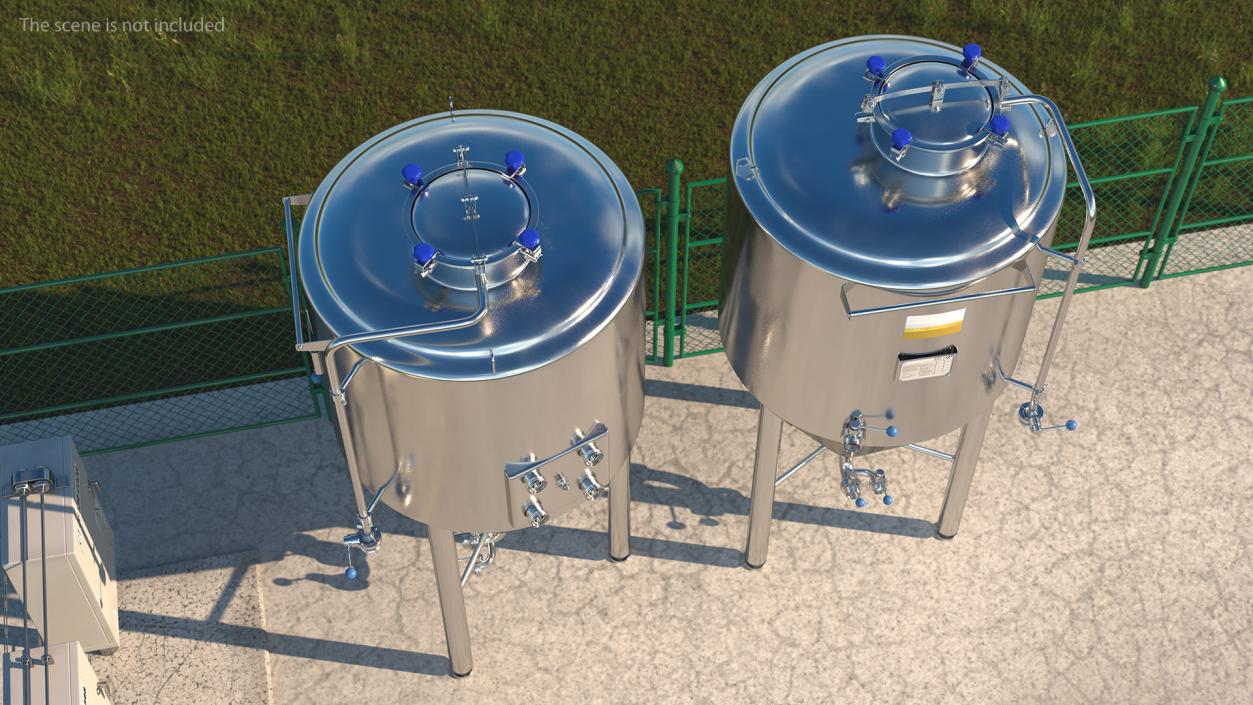 3D model Brewery Fermentation Tank