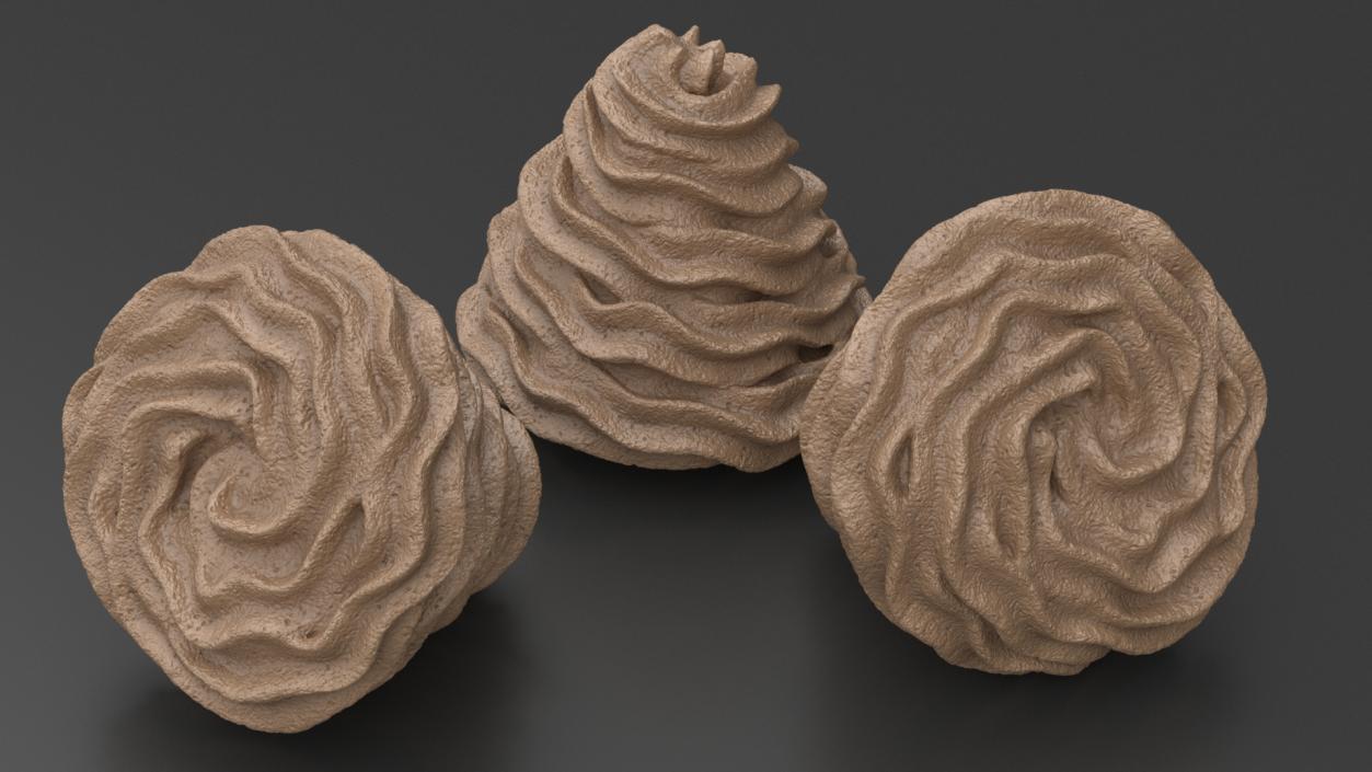 Nutella Whipped Cream for 3D Print 3D model