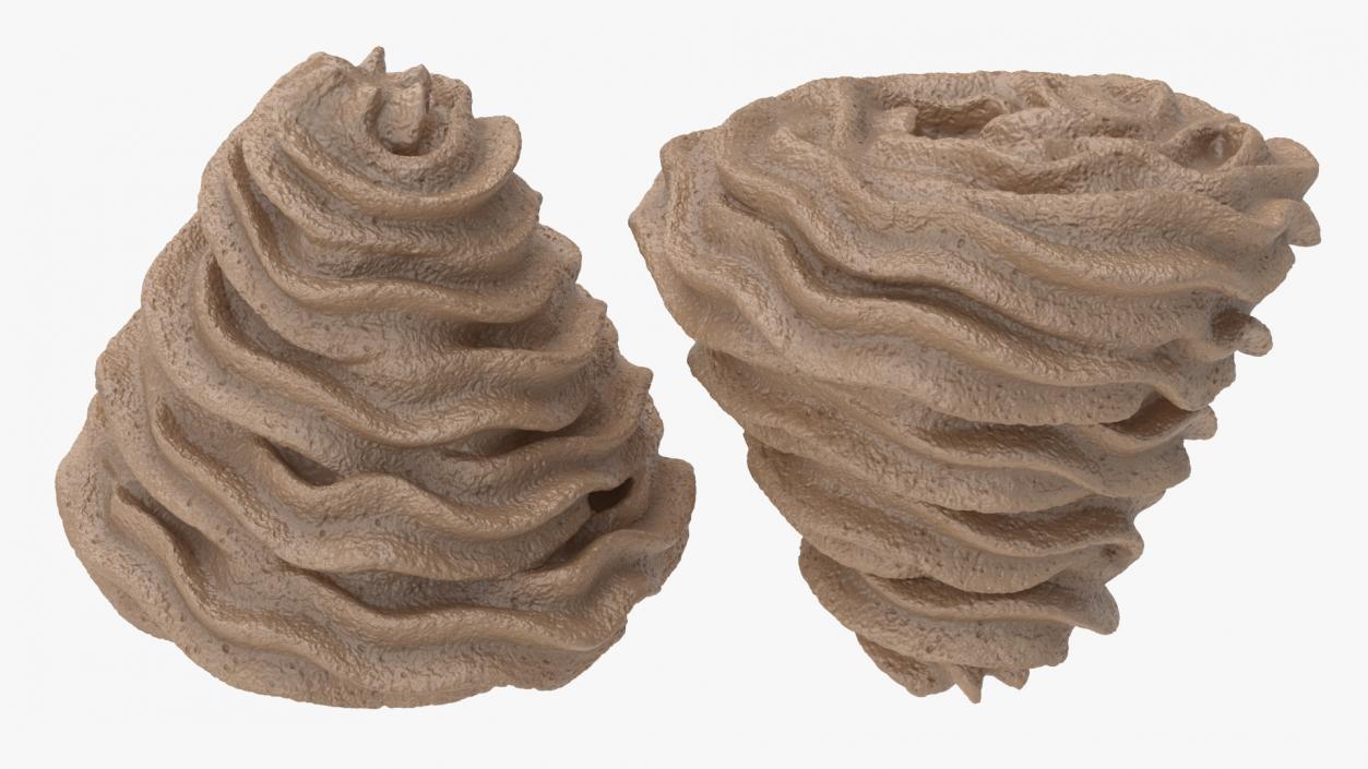 Nutella Whipped Cream for 3D Print 3D model