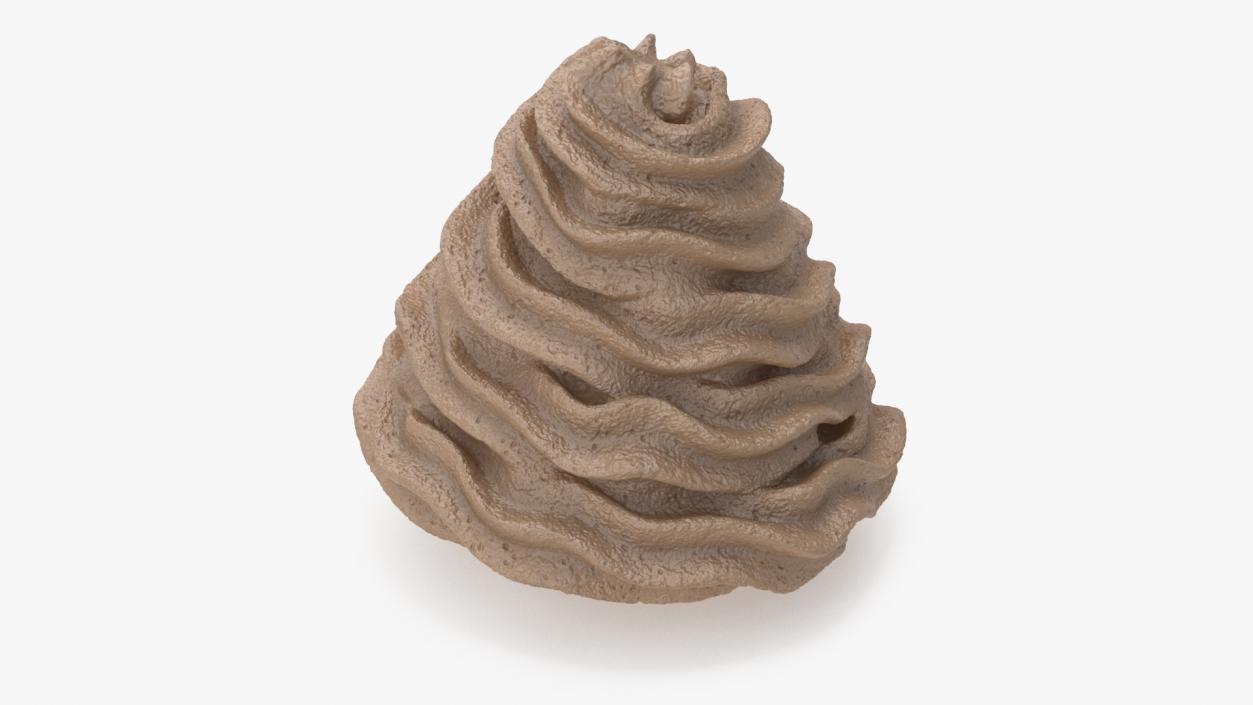 Nutella Whipped Cream for 3D Print 3D model