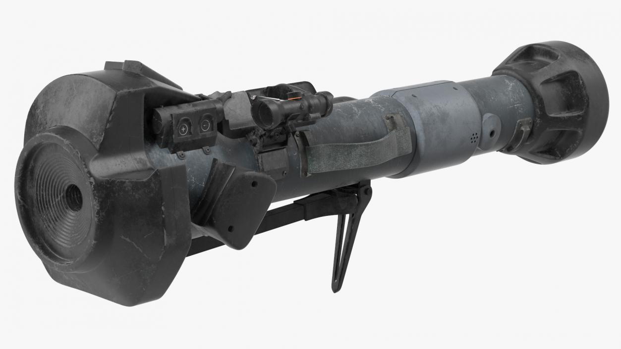 3D Anti Tank Rocket Launcher Dirty