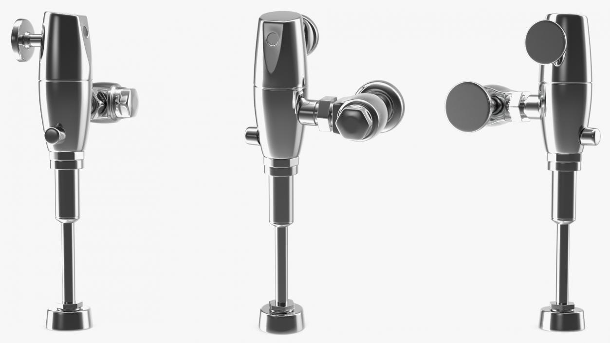 3D model Manual Urinal Flush Valve