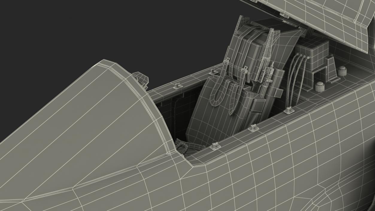 PAC JF-17 Thunder Green Livery with Armament 3D model