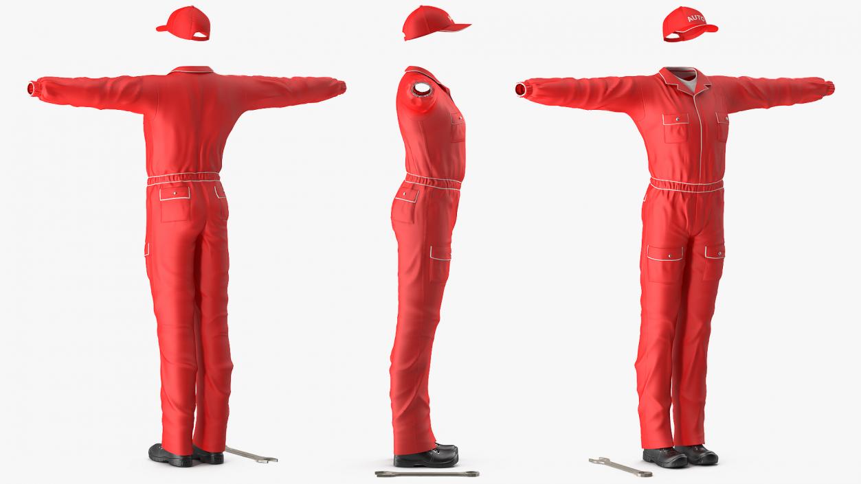 3D Auto Mechanic Clothes