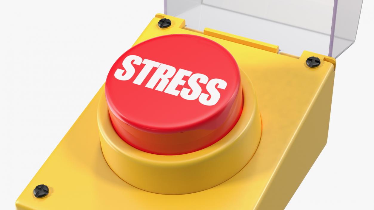 3D Stress Button model