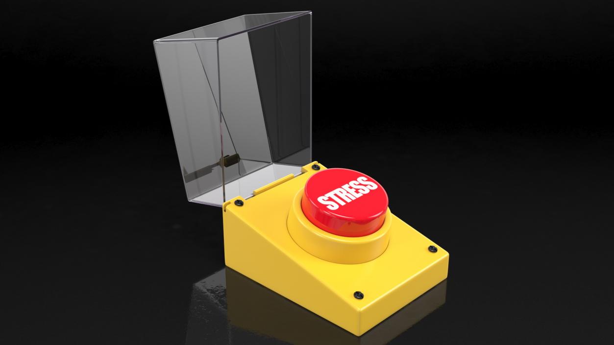 3D Stress Button model