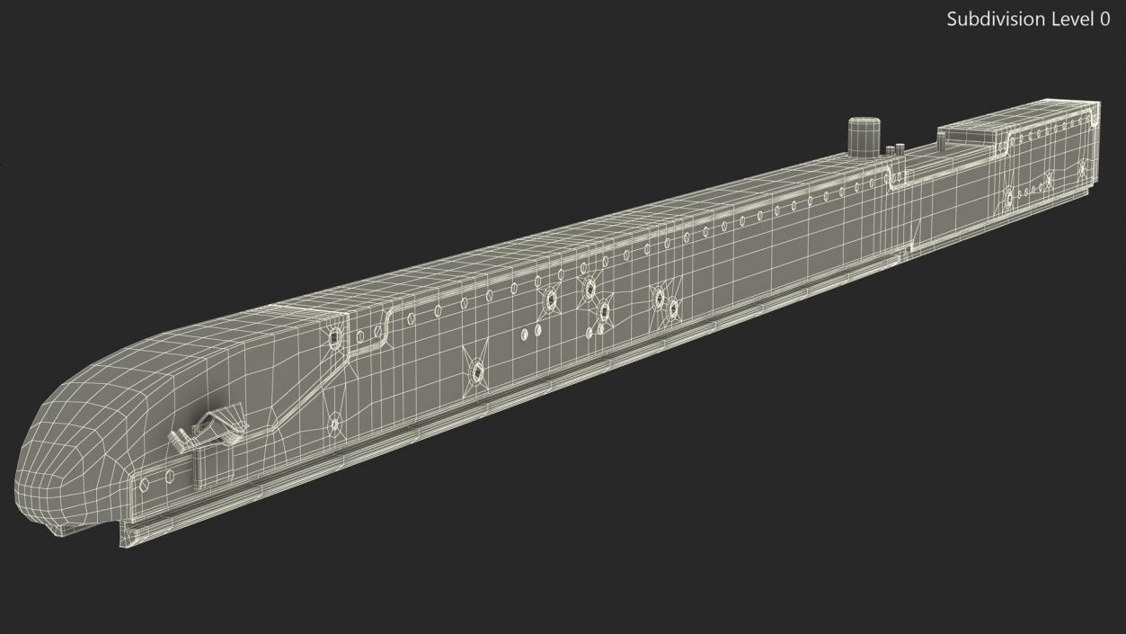 Missile Launcher LAU-129 3D model