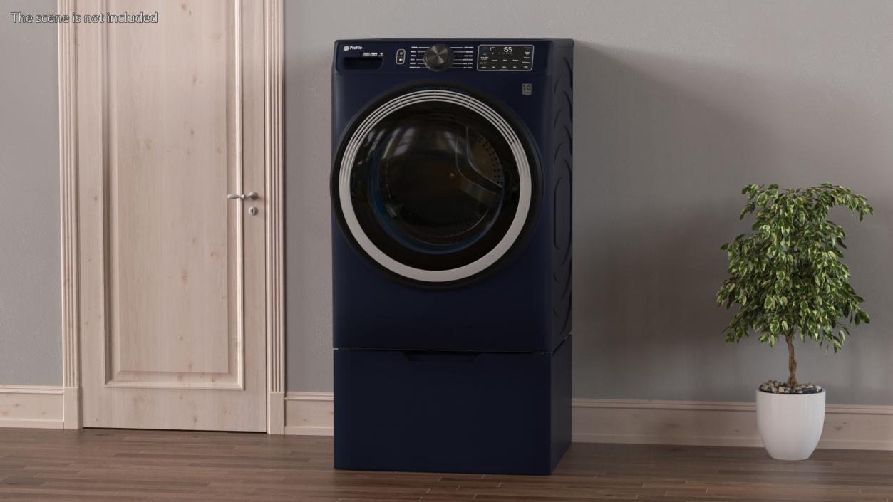 3D model Steam Washer Profile Blue