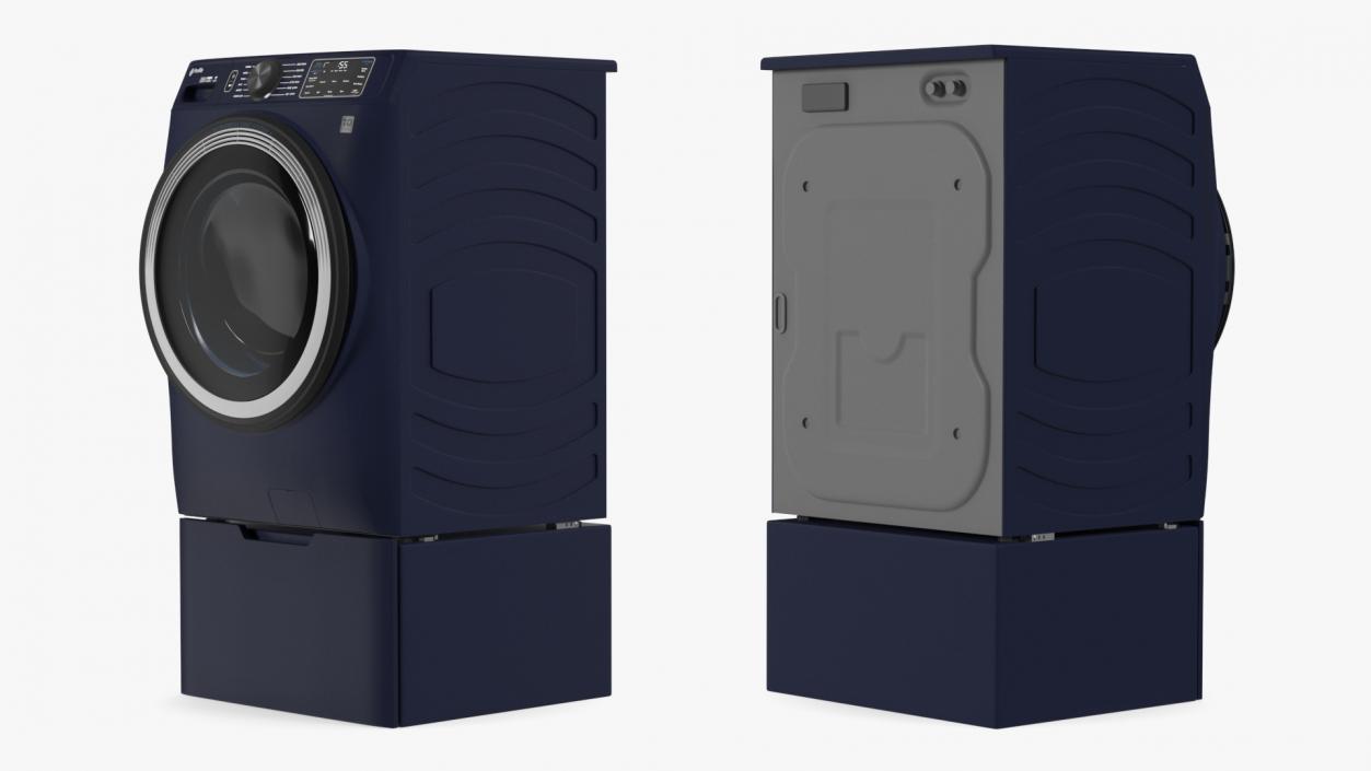 3D model Steam Washer Profile Blue