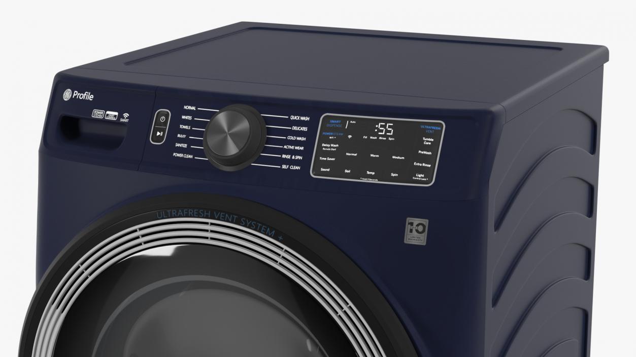 3D model Steam Washer Profile Blue