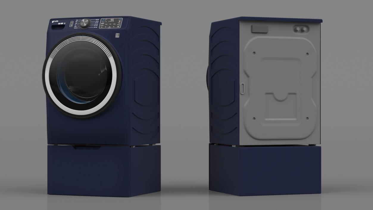 3D model Steam Washer Profile Blue