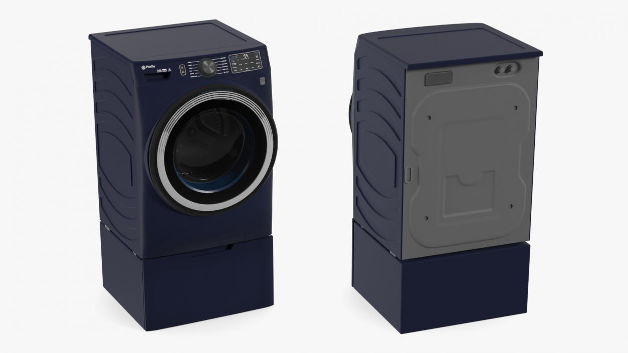 3D model Steam Washer Profile Blue