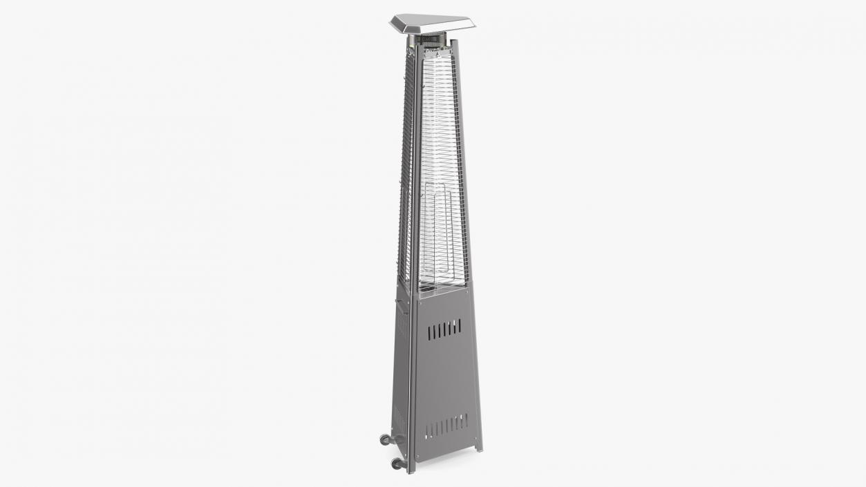 3D Outdoor Pyramid Patio Heater model