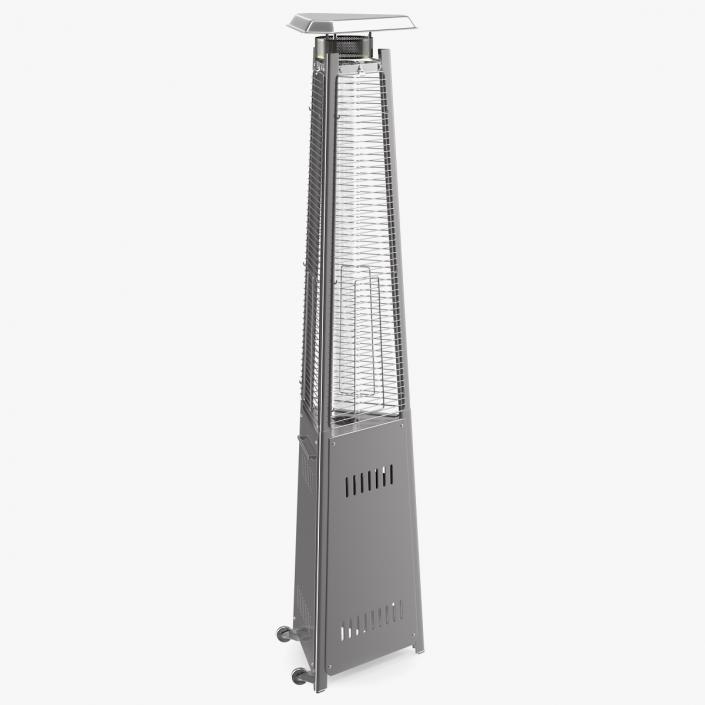 3D Outdoor Pyramid Patio Heater model