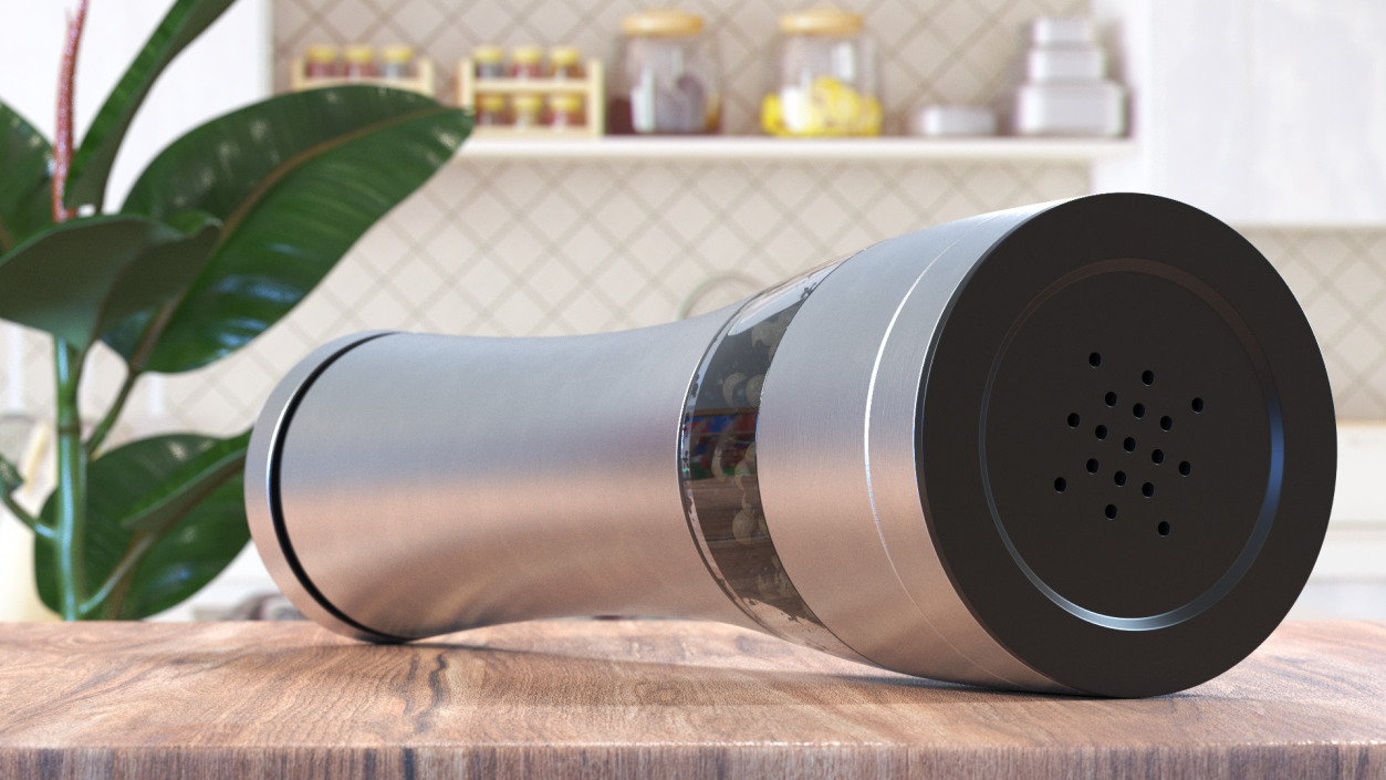 3D model Stainless Steel Pepper Grinder