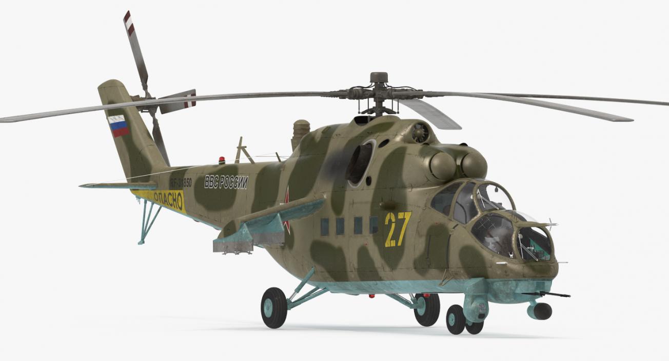 3D model Russian Helicopter Mi-35M