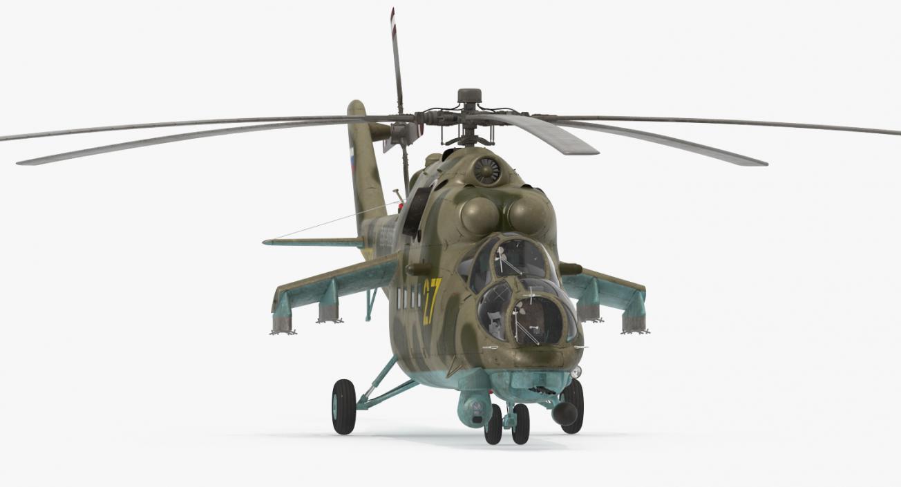 3D model Russian Helicopter Mi-35M