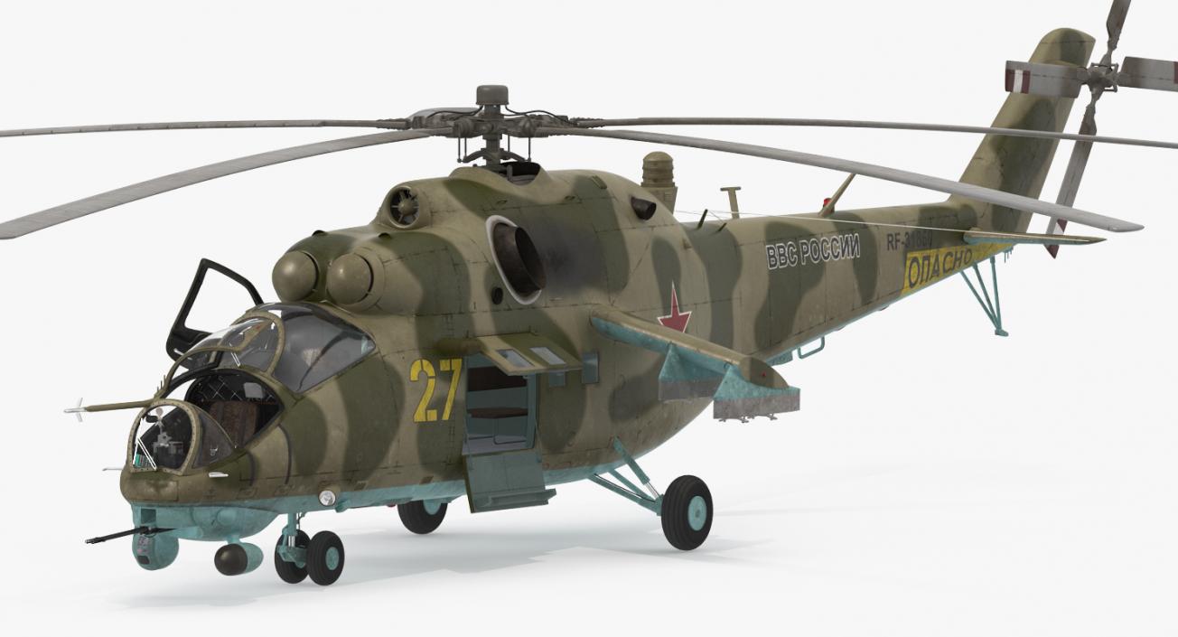 3D model Russian Helicopter Mi-35M