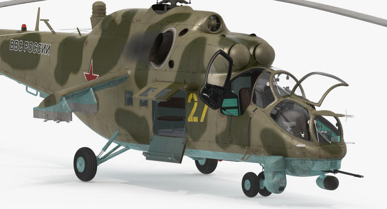 3D model Russian Helicopter Mi-35M