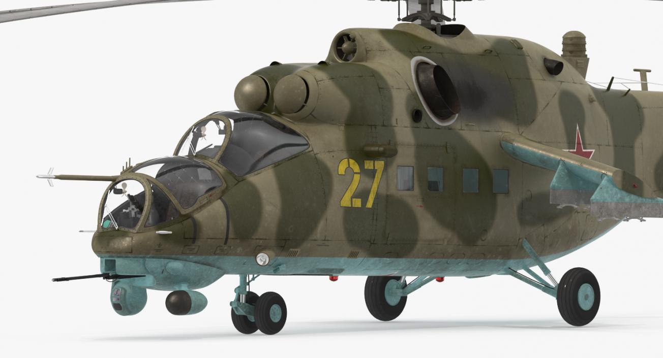 3D model Russian Helicopter Mi-35M