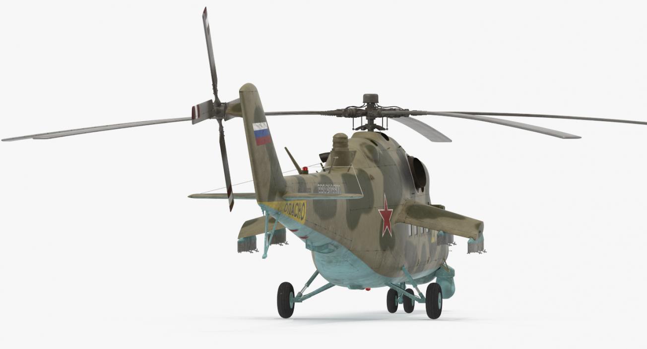 3D model Russian Helicopter Mi-35M