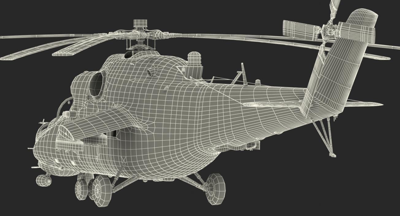 3D model Russian Helicopter Mi-35M